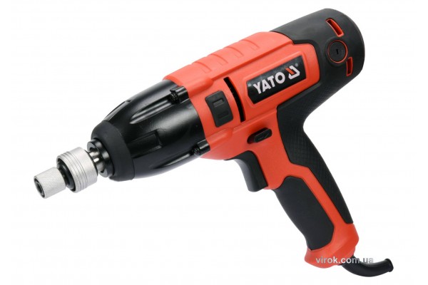 Гайковерт ударний мережевий YATO 1/2" 450 Вт 450 Нм 3300 об/хв + 4 головки і кейс Гайковерт ударний мережевий YATO 1/2" 450 Вт 450 Нм 3300 об/хв + 4 головки і кейс