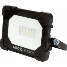 Прожектор з SMD-діодним випромінювачем YATO: 10 Вт, 230 В, 950 Лм, 15 діодів, 115x 98x 32 мм