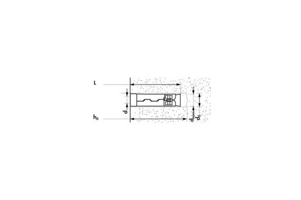 Анкер MSS M12x75 з високим ступенем розклинювання Mungo 1241207