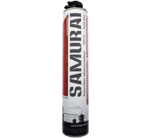 Клей-піна SAMURAI Premium Polystyrol FixFoam 877, 750ml UKR