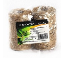 Шпагат джутовий Gruntek Jute twine 2 мм 100м 2 шт 295203200