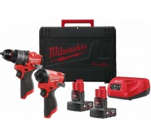 Набір акумуляторних інструментів Milwaukee M12 FPP2A2-402X (4933480587)