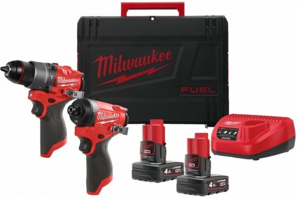 Набір акумуляторних інструментів Milwaukee M12 FPP2A2-402X (4933480587)