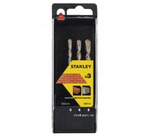 Набір свердл по бетону SDS Plus STANLEY 5-8 мм 3 шт