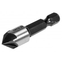 Зенківка конічна по металу YATO HEX- 1/4" 10.4 x 40 мм HSS