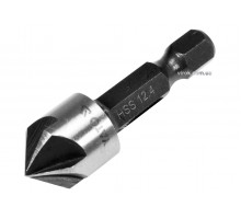 Зенківка конічна по металу YATO HEX- 1/4" 12.4 x 40 мм HSS
