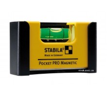 Рівень міні магнітний STABILA Pocket PRo Magnetic 7 х 2 х 4 см