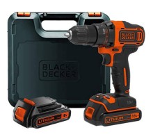 Дриль-шурупокрут акумуляторний BLACK+DECKER BDCDD186KB