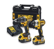 Набір з двох інструментів безщіткових DeWALT DCK268P2T