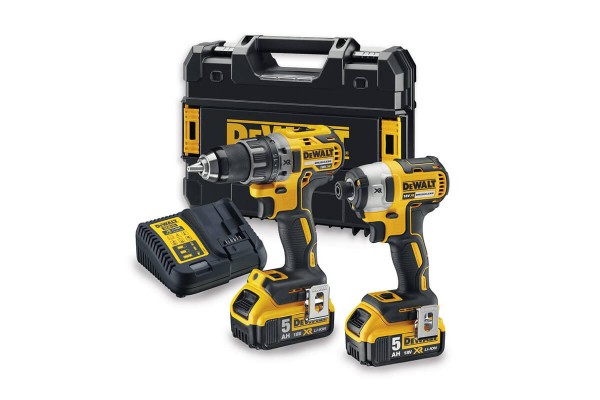 Набір з двох інструментів безщіткових DeWALT DCK268P2T