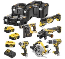 Набір з шести інструментів безщіткових DeWALT DCK685P3T