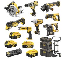 Набір з восьми інструментів акумуляторних DeWALT DCK856P4