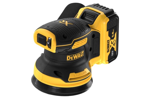 Шліфувальна машина ексцентрикова акумуляторна безщіткова DeWALT DCW210P2