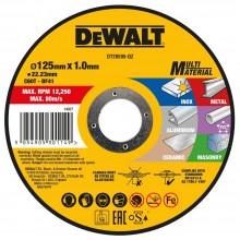 Круг відрізний MULTI-MATERIAL DeWALT DT20595