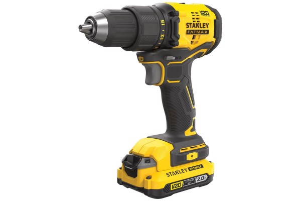 Дриль-шурупокрут безщітковий акумуляторний STANLEY FATMAX SFMCD710D2K