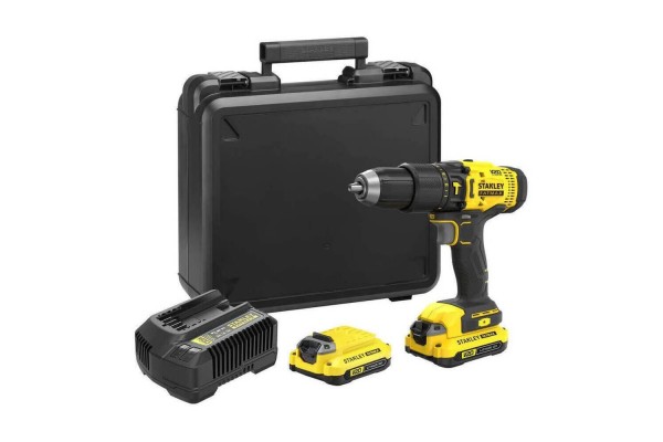 Дриль-шурупокрут ударний акумуляторний STANLEY FATMAX SFMCD711C2K