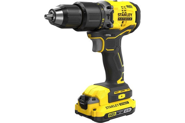 Дриль-шурупокрут ударний безщітковий акумуляторний STANLEY FATMAX SFMCD715D2K