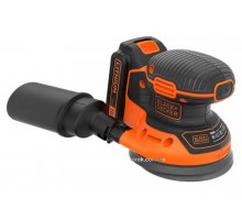 Шліфмашина ексцентрикова акумуляторна Black+Decker Li-Ion 18 В