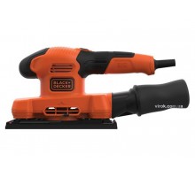 Шліфмашина вібраційна Black+Decker 150 Вт 14000 об/хв 92 х 230 мм