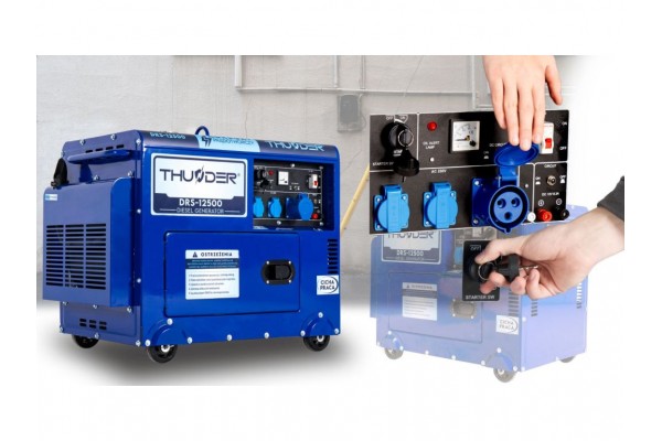 Дизельний генератор THUNDER DRS-12500 + газова плитка Orcamp CK-505 + 4 газових картриджа 400 мл Дизельний генератор THUNDER DRS-12500 + газова плитка Orcamp CK-505 + 4 газових картриджа 400 мл