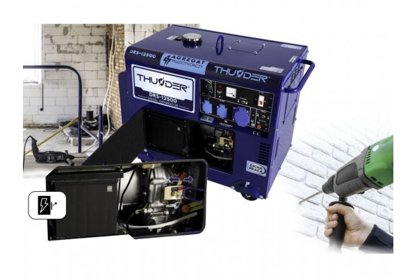 Дизельний генератор THUNDER DRS-12500 + газова плитка Orcamp CK-505 + 4 газових картриджа 400 мл Дизельний генератор THUNDER DRS-12500 + газова плитка Orcamp CK-505 + 4 газових картриджа 400 мл
