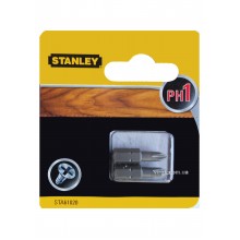 Насадка викруткова STANLEY хрестова PH1 х 25 мм 2 шт