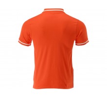 Футболка ПОЛО оранжева YATO, розм. 3XL/ вис- 82 см х шир- 65 см, 100%- бавовна [40]