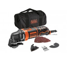 Багатофункційний інструмент Black+Decker 280 Вт 22000 об/хв + насадки + сумка