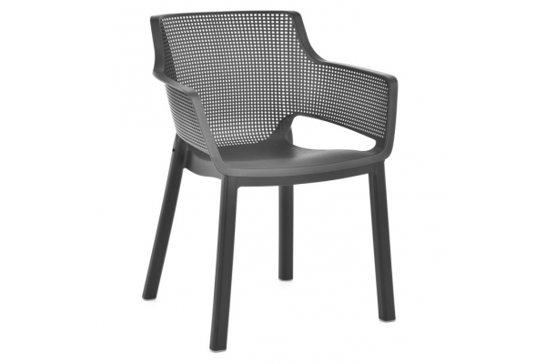 Садове крісло HECHT ELISA GRAPHITE CHAIR