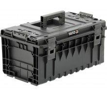 Ящик для інструментів модульний 32V S1 YATO 2 перегородки, 584x385x295 мм, пластиковий [1]