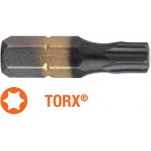 Насадка викруткова титанова з алмазним напиленням USH TORX T40 x 25 мм 10 шт
