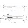 Трапецієподібний ніж ToughBuilt Reload 184 мм (TB-H4S2-03)